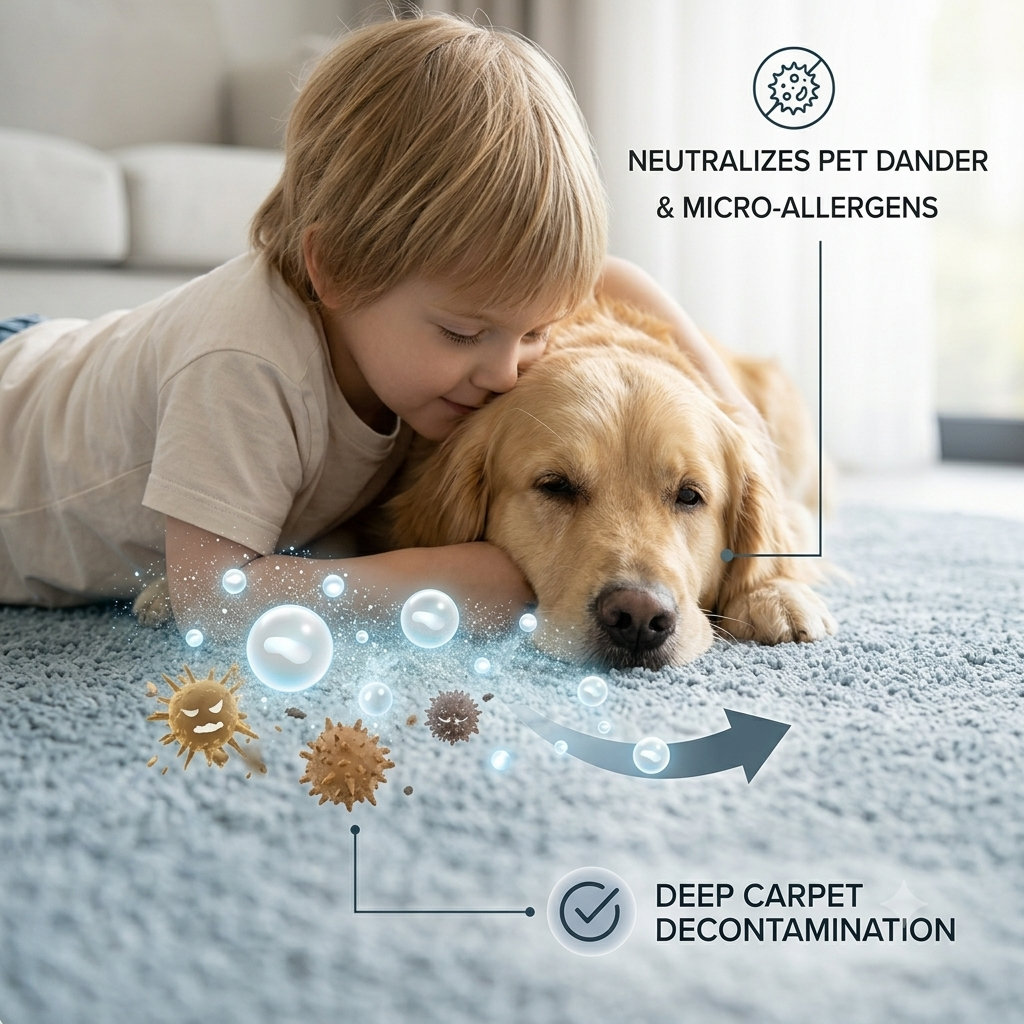 Pet Dander & Carpet Decontamination