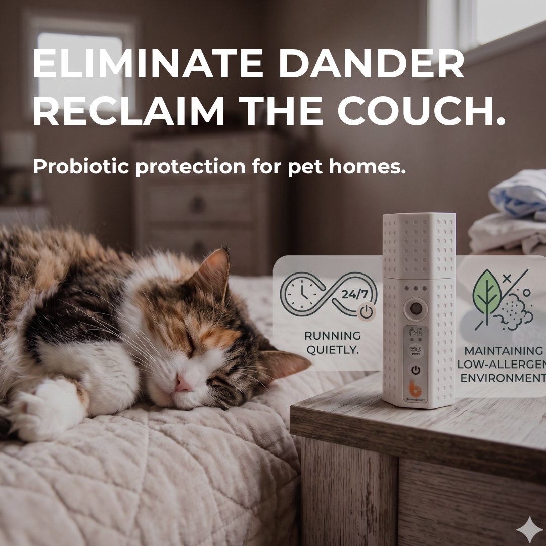 Eliminate Dander, Reclaim the Couch